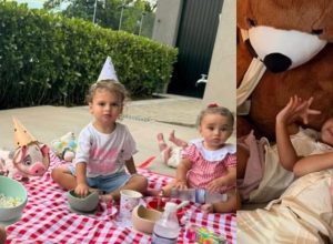 neymar-mostra-as-filhas-mavie,-helena-e-mel-brincando-juntas-em-sua-mansao-em-santos